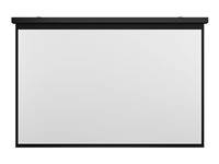 Multibrackets M Motorized Projection Screen Black Edition - Projektorduk - motoriserad - 135" (343 cm) - 16:10 - Matte White - svart 7350022735637
