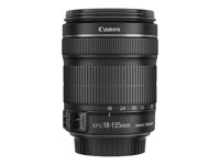 Canon EF-S - Zoomlins - 18 mm - 135 mm - f/3.5-5.6 IS STM - Canon EF/EF-S - för EOS 1100, 60, 600, 650, 7D, Kiss X3, Kiss X5, Kiss X50, Rebel T3, Rebel T3i, Rebel T4i 6097B005