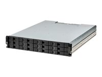 Seagate Exos X 2U12 - Halvledarenhet/hårddisk-array - 12 fack (SAS-3) - SAS 12Gb/s (extern) - kan monteras i rack - 2U D4436X000000DA-01