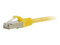 C2G Cat5e Booted Shielded (STP) Network Patch Cable - Patch-kabel - RJ-45 (hane) till RJ-45 (hane) - 4 m - STP - CAT 5e - formpressad - gul 83813