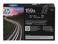 HP 159X - Lång livslängd - svart - original - LaserJet - box - tonerkassett (W1590X) - för P/N: 675S3A#BAZ W1590X