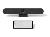 Logitech Tap IP Appliance Room Solutions Huddle + Small Rooms - Paket för videokonferens (Logitech Tap IP, Logitech Rally Bar Huddle) - grafit 991-000479