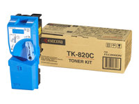 Kyocera TK 820C - Cyan - original - tonerkassett - för FS-C8100DN 1T02HPCEU0