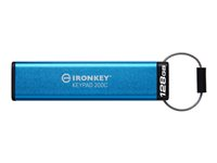 Kingston IronKey Keypad 200C - USB flash-enhet - krypterat - FIPS 140-3 Level 3 - 128 GB - USB-C 3.2 Gen 1 IKKP200C/128GB