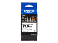 Brother HSe-251 - Svart på vitt - Rulle (2,4 cm x 1,5 m) 1 rulle (rullar) rör - för P-Touch PT-D800, E500, E550, E800, H500, P700, P750, P900, P950; P-Touch EDGE PT-P750 HSE251
