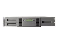 HPE StoreEver MSL2024 Ultrium 6250 - Bandbibliotek - 60 TB / 150 TB - platser: 24 - LTO Ultrium ( 2.5 TB / 6.25 TB ) x 1 - Ultrium 6 - högsta antal enheter: 2 - 8Gb Fibre Channel - kan monteras i rack - 2U - streckkodsläsare, kryptering C0H22A