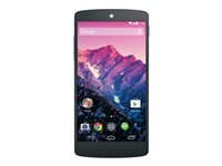 Google Nexus 5 - 4G pekskärmsmobil - RAM 2 GB / Internal Memory 16 GB - LCD-skärm - 4.95" - 1920 x 1080 pixlar - rear camera 8 MP - svart LGD821.ANEUBK