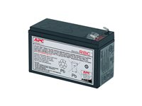 APC - UPS-batteri - Bly-syra - 7 Ah - svart - för P/N: CP24U12NA3-F4, CP24U12NA3-F5, CP27U13AZ3-F, CP27U13NA3-G, CP27U13NA3-S, CP27U13SC3-F RBC40