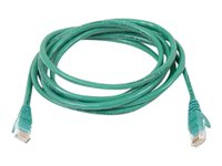 Belkin - Patch-kabel - RJ-45 (hane) till RJ-45 (hane) - 5 m - UTP - CAT 5e - formpressad, hakfri - grön - för Omniview SMB 1x16, SMB 1x8; OmniView SMB CAT5 KVM Switch A3L791B05M-GRNS