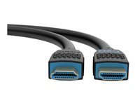 C2G 12ft (3.6m) C2G Performance Series Ultra Flexible High Speed HDMI Cable - 4K 60Hz In-Wall, CMG (FT4) Rated - Hög hastighet - HDMI-kabel med Ethernet - HDMI hane till HDMI hane - 3.6 m - svart - 4K60Hz stöd, dubbelriktad C2G10399