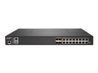 SonicWall NSa 2650 - Advanced Edition - säkerhetsfunktion - 1GbE, 2.5GbE - 1U - SonicWall säkerhetsuppgradering, plusprogram (3 år) - kan monteras i rack 01-SSC-1997