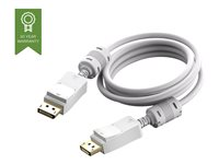 Vision Techconnect - DisplayPort-kabel - DisplayPort (hane) till DisplayPort (hane) - 5 m - vit TC 5MDP