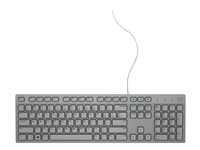 Dell KB216 - Tangentbord - USB - QWERTY - USA, internationellt - grå 580-ADHR