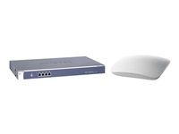 NETGEAR 20-AP Wireless Controller WC7520 - Enhet för nätverksadministration - 4 portar - GigE - AC 100/230 V - med 10 x NETGEAR ProSafe Wireless-N Access Point WNAP320 WC7532SKT-100PES