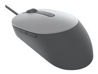 Dell MS3220 - Mus - laser - 5 knappar - kabelansluten - USB 2.0 - Titan gray - med 3 years NBD Advance Exchange MS3220-GY
