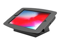 Compulocks iPad Pro 12.9" (3-6th Gen) Space Enclosure AV Conference Room Capsule - Monteringssats (hölje, bas) - 25° visningsvinkel - för surfplatta - låsbar - stål, höggradig aluminium - svart - skärmstorlek: 12.9" - monteringsgränssnitt: 100 x 100 mm - väggmonterbar, skrivbord, disk-monteringsbar - för Apple 12.9-inch iPad Pro 341B299PSENB