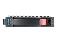 HPE Midline - Hårddisk - 500 GB - hot-swap - 2.5" SFF - SATA 6Gb/s - 7200 rpm - med HP SmartDrive-bärvåg 655708-B21