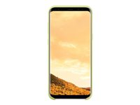 Samsung Silicone Cover EF-PG955 - Baksidesskydd för mobiltelefon - silikon - grön - för Galaxy S8+ EF-PG955TGEGWW