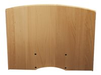 SMS Flatscreen shelf M / L - Monteringskomponent (i lager) - för AV-mottagare/DVD-spelare - MDF - svart FS040001-P0