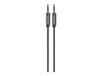 Belkin Stereo Cable - Ljudkabel - mini-phone stereo 3.5 mm hane till mini-phone stereo 3.5 mm hane - 1.8 m AV10104BF1.8M