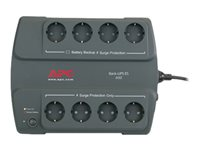 APC Back-UPS ES 400 - UPS - AC 230 V - 240 Watt - 400 VA - utgångskontakter: 8 - Tyskland, Nederländerna - träkol BE400-GR