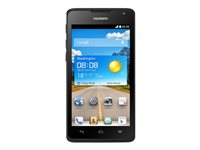 Huawei Ascend Y530 - 3G pekskärmsmobil - RAM 512 MB / Internal Memory 4 GB - microSD slot - LCD-skärm - 4.5" - 480 x 854 bildpunkter - rear camera 5 MP - svart 51058305