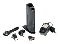 Kensington USB 3.0 Docking Station (sd3000v) - Dockningsstation - USB - GigE - Europa K33970EU