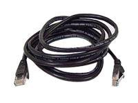 Belkin High Performance - Patch-kabel - RJ-45 (hane) till RJ-45 (hane) - 1 m - CAT 6 - hakfri - svart A3L980CP01MBKHS