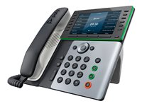 HP Poly Edge E550 - VoIP-telefon med nummerpresentation/samtal väntar - 3-riktad samtalsförmåg - SIP, SDP - midnattsblå, vit 82M91AA