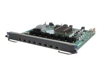 HPE 8-port 40GbE QSFP+ SF Module - Expansionsmodul - 40 Gigabit QSFP+ x 8 JG614A