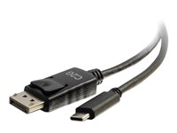 C2G 3ft USB C to DisplayPort Cable - 4K 30Hz - Extern videoadapter - USB-C - DisplayPort - svart 26901