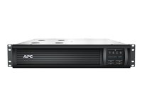 APC Smart-UPS 1500VA LCD RM - UPS (kan monteras i rack) - AC 220/230/240 V - 1000 Watt - 1500 VA - RS-232, USB - utgångskontakter: 4 - 2U - svart - med APC SmartConnect - för P/N: AR106V, AR106VI, AR112SH6, AR3006, AR3006SP, AR3103, AR3103SP, AR3106, AR3106SP SMT1500RMI2UC