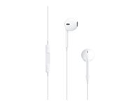 Apple EarPods - Hörlurar med mikrofon - öronknopp - kabelansluten - 3,5 mm kontakt - för iPad/iPhone/iPod MD827ZM/B