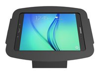 Compulocks Galaxy Tab A 10.1" (2019) Space Enclosure Counter Stand or Wall Mount - Monteringssats (fot för stativ, hölje) - för surfplatta - låsbar - höggradig aluminium - svart - skärmstorlek: 10.1" - väggmonterbar, bänkskiva - för Samsung Galaxy Tab A (2019) (10.1 tum) 101B1910GASB