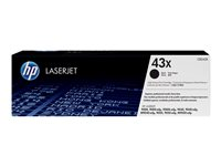 HP 43X - Lång livslängd - svart - original - LaserJet - tonerkassett (C8543X) - för LaserJet 9000, 9040, 9050, 9055, 9065, 9085 C8543X