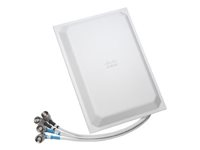 Cisco Aironet Four-Element Dual-Band Omnidirectional Antenna - Antenn - Wi-Fi - 2 dBi (för 2400 MHz - 2500 MHz), 3 dBi (för 5 150 - 5 850 MHz) - rundstrålande - kan monteras i tak, inomhus - för Aironet 1250, 1252AG, 1252G AIR-ANT2451V-R=