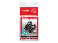 Canon PGI-525PGBK Twin Pack - 2-pack - 19 ml - svart - original - bläcktank - för PIXMA iP4950, iX6550, MG5350, MG6150, MG6250, MG8150, MG8250, MX715, MX885, MX892, MX895 4529B010