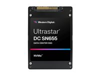 WD Ultrastar DC SN655 WUS5EA138ESP7E1 - SSD - 3.84 TB - inbyggd - 2.5" - U.3 PCIe 4.0 (NVMe) 0TS2458