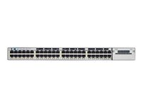 Cisco Catalyst 3750X-48P-S - Switch - Administrerad - 48 x 10/100/1000 (PoE) - rackmonterbar - PoE WS-C3750X-48P-S