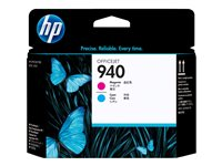 HP 940 - Cyan, magenta - skrivhuvud - för Officejet Pro 8000, 8500, 8500 A909a, 8500A, 8500A A910a, 8500A A910d C4901A