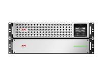 APC Smart-UPS On-Line - UPS (kan monteras i rack) - AC 220/230 V - 2700 Watt - 3000 VA - USB - utgångskontakter: 8 - 4U - 1.83 m sladd - svart, silver SRTL3000RM4UXLI