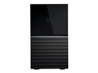 WD My Book Duo WDBFBE0360JBK - Hårddiskarray - 36 TB - 2 fack - HDD 18 TB x 2 - USB 3.1 Gen 1 (extern) WDBFBE0360JBK-EESN