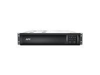 APC Smart-UPS 1500VA LCD RM - UPS (kan monteras i rack) - AC 230 V - 1000 Watt - 1500 VA - Ethernet, RS-232, USB - utgångskontakter: 4 - 2U - svart - med APC UPS Network Management Card - för P/N: AR4018SPX432, AR4024SP, AR4024SPX429, AR4024SPX431, AR4024SPX432, NBWL0356A SMT1500RMI2UNC