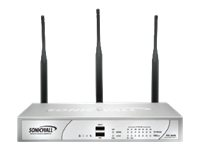 SonicWall TZ 215 Wireless-N - Säkerhetsfunktion - med 3 års SonicWALL Comprehensive Gateway Security Suite - 1GbE - Wi-Fi - 2.4 GHz, 5 GHz - SonicWALL Secure Upgrade Plus Program 01-SSC-4975