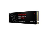SanDisk Optimus GX PRO 850X - SSD - krypterat - 8 TB - inbyggd - M.2 2280 D5-M - PCIe 4.0 x4 (NVMe) - TCG Opal Encryption 2.01 SDSP81800TAN-000E0