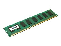 Crucial - DDR3 - modul - 2 GB - DIMM 240-pin - 1600 MHz / PC3-12800 - CL11 - 1.5 V - ej buffrad - icke ECC CT25664BA160B