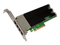 Intel Ethernet Converged Network Adapter X710-T4 - Nätverksadapter - PCIe 3.0 x8 låg profil - 10Gb Ethernet x 4 X710T4