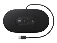 Microsoft Modern USB-C Speaker for Business - Högtalartelefon (handsfree) - kabelansluten - USB-C - mattsvart - Certifierad för Microsoft-teams 8L2-00006