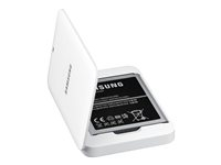 Samsung EB-K600BEW - Batteriladdare + växelströmsadapter + batteri - Li-Ion - 9.88 Wh - 1 x batterier laddas - 1.7 A - vit - för Galaxy S4 EB-K600BEWEGWW