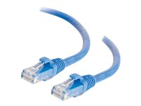 C2G - Patch-kabel - RJ-45 (hane) till RJ-45 (hane) - 1.5 m - UTP - CAT 6a - startad, hakfri - blå 82503